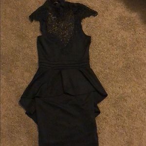 Black party dress